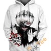 King Ken Kaneki 3D Hoodie: Perfect for Tokyo Ghoul Fans