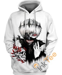King Ken Kaneki 3D Hoodie: Perfect for Tokyo Ghoul Fans