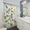 Kumquat Fruit Botanical Boho Shower Curtain, Nature Lover Gift, Fruit Bath Decoration