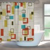 Kunst Duschvorhang: Mid Century Modern Shower Curtain for Christmas