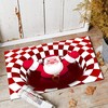 LUOZZY Floor Blanket Illusion Floor Rug - With Anti-Slide Mat, Soft and Comfortable Choice for Living Room