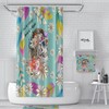 Lady Skull Sugar Skull Shower Curtain with Gypsy Bath Set