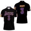 Lakers' Josh Hart Jersey Inspired Style All Over Print Athleisure Polo Shirt - Personalized 3D Design