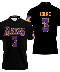 Lakers' Josh Hart Jersey Inspired Style All Over Print Athleisure Polo Shirt - Personalized 3D Design