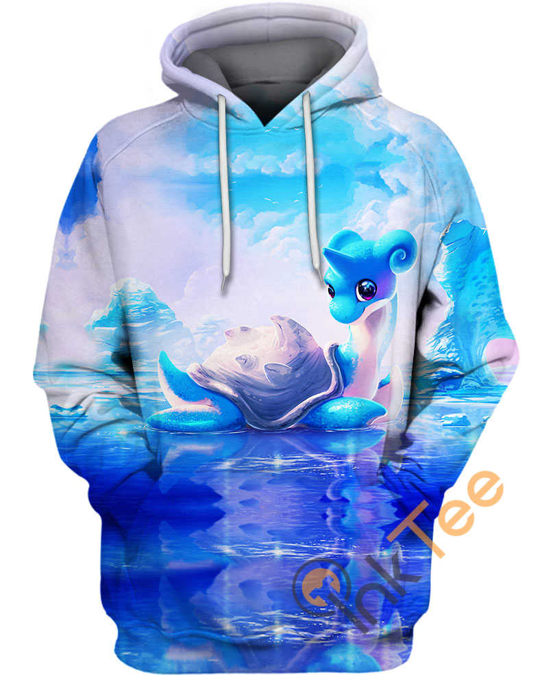 Lapras Pokemon - 3D All Over Print Hoodie