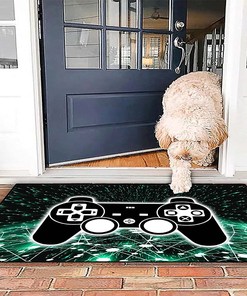 Large 3D Gamer Area Rugs with Carpet Decor for Living Room or Bedroom