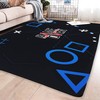 Large 3D Gamer Carpet Decor Game Printed Area Rug for Boys and Teens Bedroom