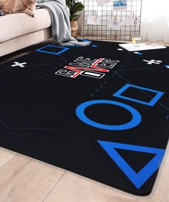 Large 3D Gamer Carpet Decor Game Printed Area Rug for Boys and Teens Bedroom