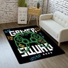 Large Carpets for Kids Gifts, Gamer Boys Bedroom Area Rugs Home Decor Sofa Floor