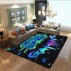 Large Gamepad Controller Carpet Design Rugs for Boy's Bedroom