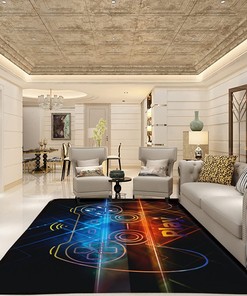 Large Gaming Rug for Kids Bedroom & Playroom - Perfect Non-Slip Area Carpet