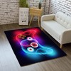 Large Sweatshirt for Kids: Colorful Gamer Area Rug with Non-Slip Base - Perfect for Playrooms and Bedrooms