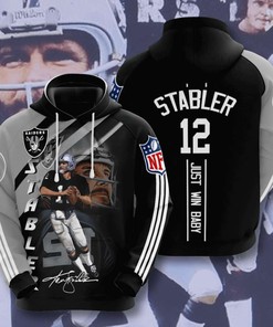 Las Vegas Raiders City Skyline All Over Print 3D Hoodie