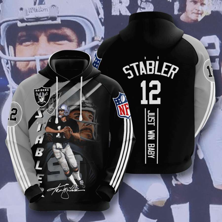 Las Vegas Raiders City Skyline All Over Print 3D Hoodie