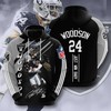 Las Vegas Raiders Football Field All Over Print 3D Hoodie