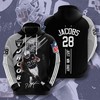 Las Vegas Raiders Logo All Over Print 3D Hoodie