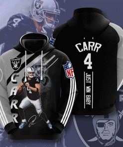 Las Vegas Raiders Skull All Over Print 3D Hoodie