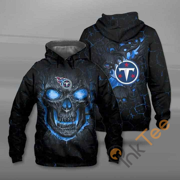 Lava Skull Tennessee Titans All Over Print Hoodie