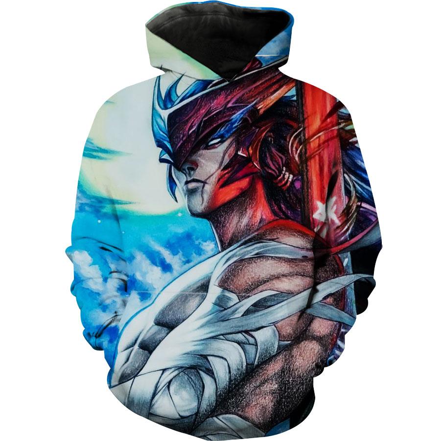 League of Legends Yone in All Over Print 3D Hoodie