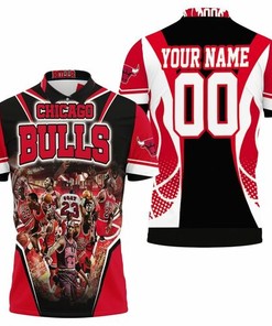 Legendary Michael Jordan 23 Personalized 3D All Over Print Polo Shirt for Fans