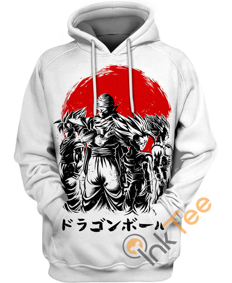 Legendary Warriors Dragon Ball 3D Hoodie All Over Print