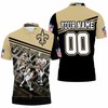 Legends Best Team Personalized 3D All Over Print Polo Shirt for New Orleans Saints Nfc South Champs 2020 Nfl Season