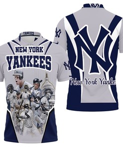 Let Your Yankees Fandom Shine with Sanchez Austin Torres Andujar Line Up Polo Shirt All Over Print