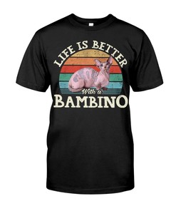 Life Is Better With A Bambino Unique T-Shirt, Comfy Hoodie And Warm Sweatshirt