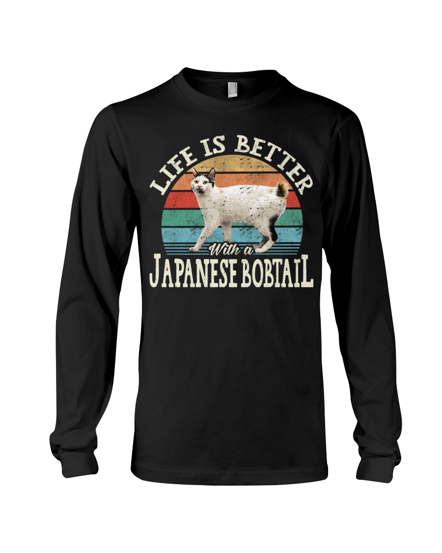 Life Is Better With A Japanese Bobtail Unique T-Shirt, Stylish Hoodie And Warm Sweatshirt - Image 3