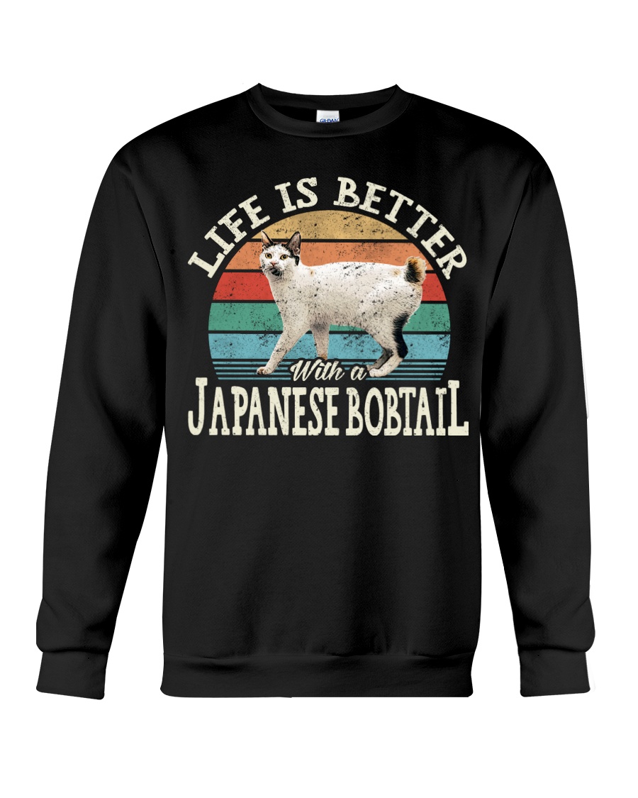 Life Is Better With A Japanese Bobtail Unique T-Shirt, Stylish Hoodie And Warm Sweatshirt - Image 4