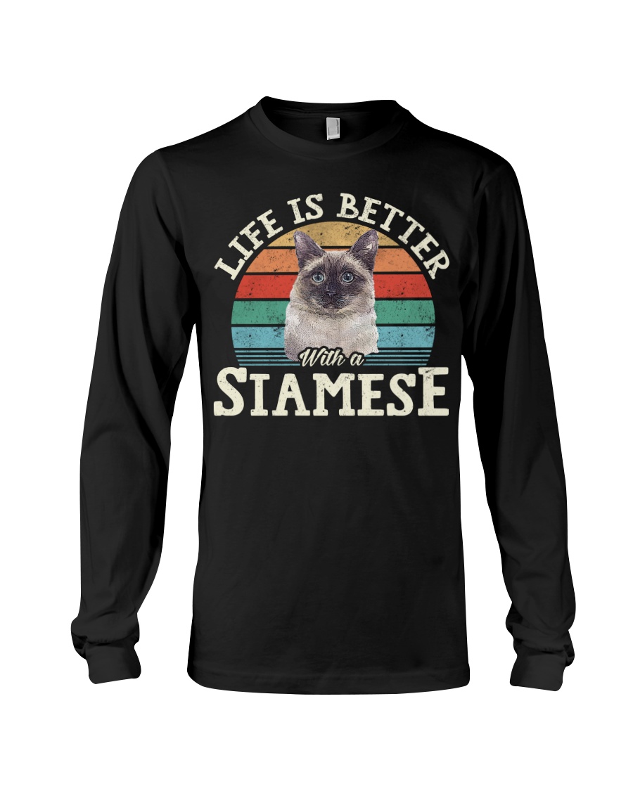 Life Is Better With A Siamese Chic T-Shirt, Cozy Hoodie And Warm Sweatshirt - Image 3