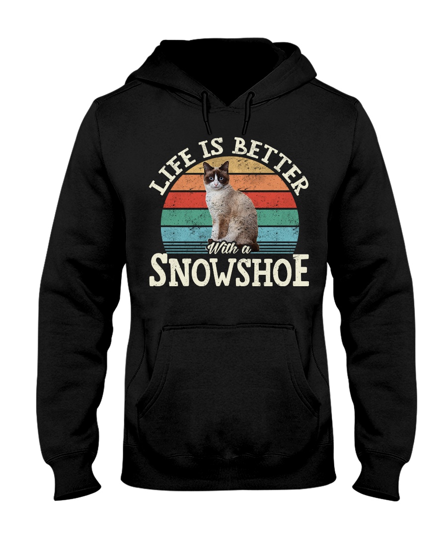 Life Is Better With A Snowshoe Cute T-Shirt, Stylish Hoodie And Elegant Crewneck - Image 2