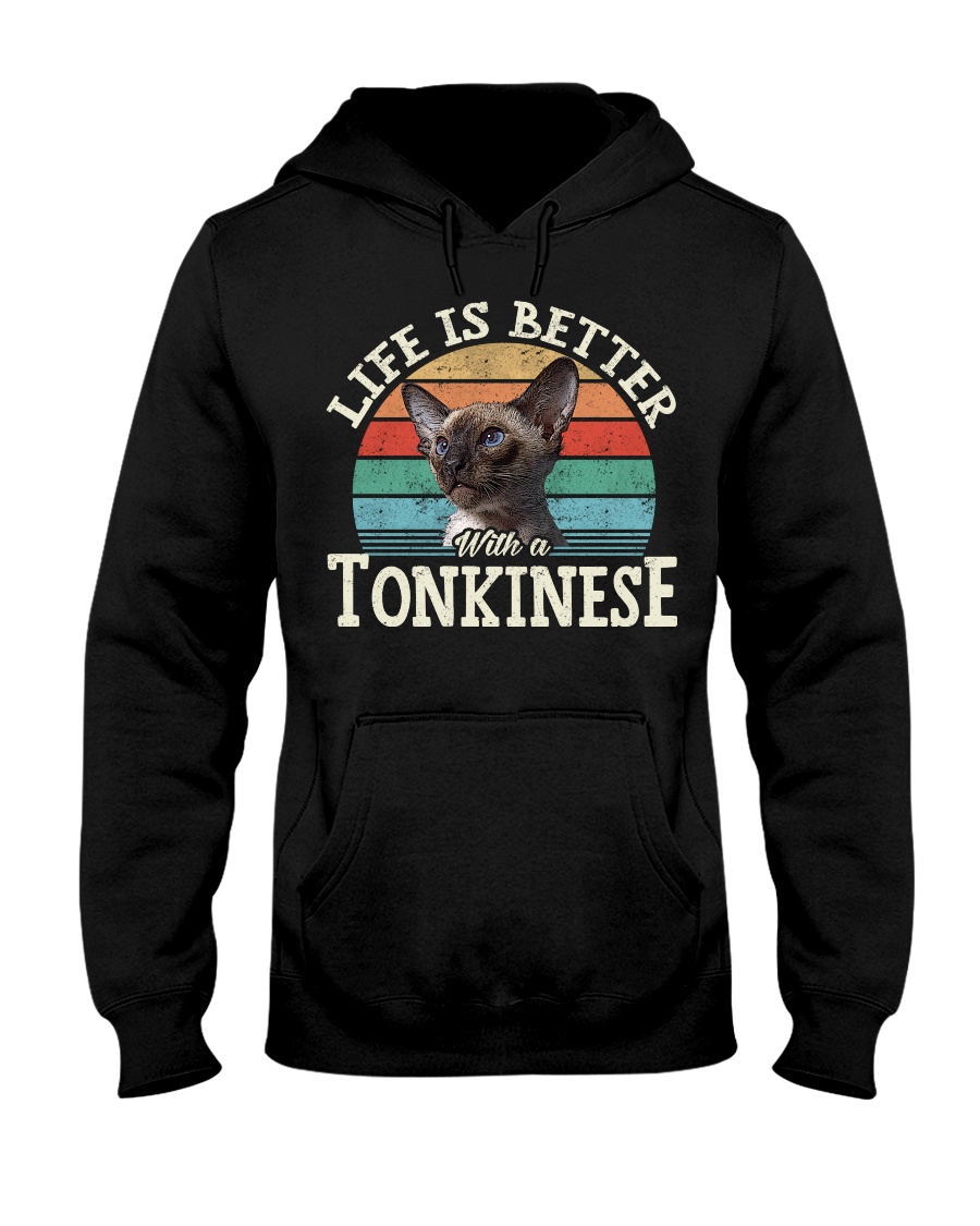 Life Is Better With A Tonkinese Comfy T-Shirt, Warm Hoodie And Chic Sweatshirt - Image 2