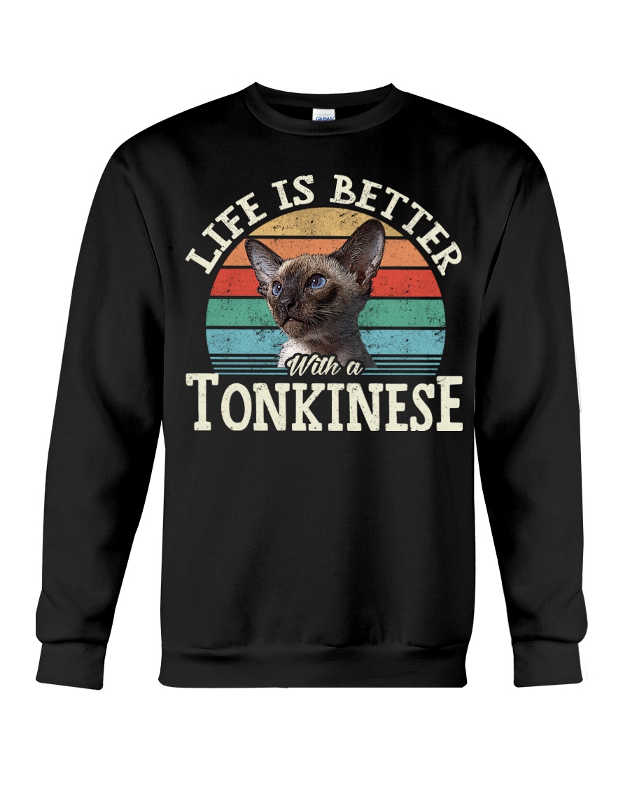 Life Is Better With A Tonkinese Comfy T-Shirt, Warm Hoodie And Chic Sweatshirt - Image 4