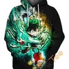 Light The Rage All Over Print 3D Hoodie with 3D Graphics