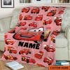 Lightning McQueen Blanket - Cars Movie Soft and Cozy Bedding for Babies and Kids