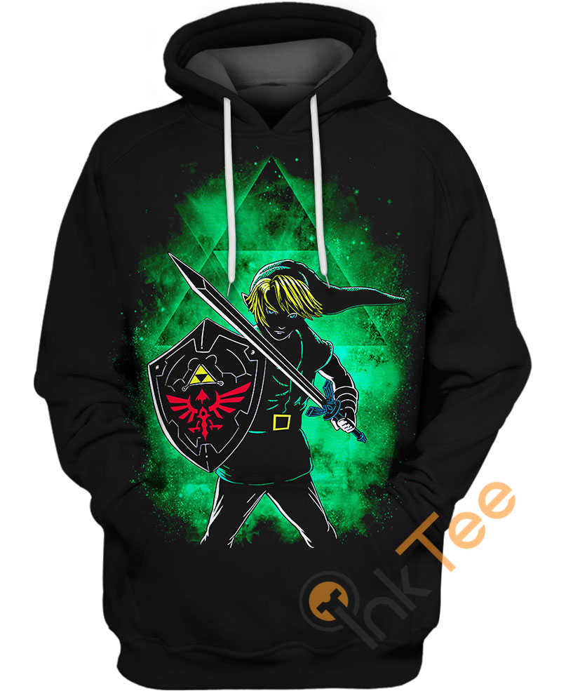 Link The Legend Of Zelda All Over Print 3D Hoodie
