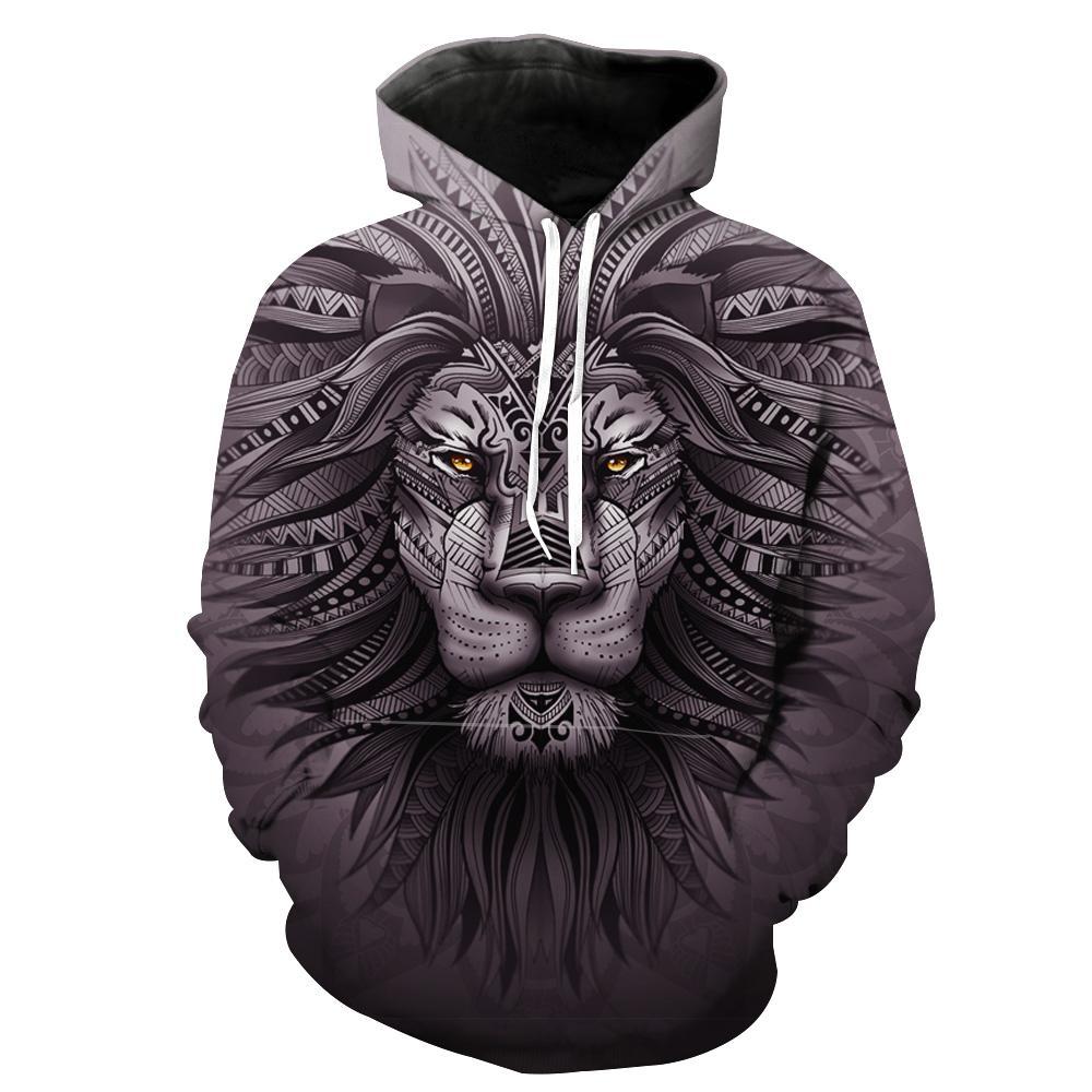 Lion Zion Epic Lion All Over Print 3D Hoodie