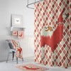Llama and Sloth Disney Shower Curtain Set for a Fun Kids Bathroom