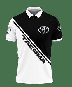 Look Bold and Confident in Our 3D Printed Tacoma NQP-VA Polo Shirt Ver 1 (Black)