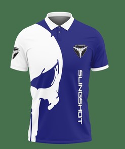 Look Confident Everywhere You Go with Our 3D Printed Slingshot Nct-Va Polo Shirt Ver 1 (Blue)