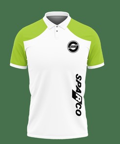 Look Confident in Our 3D Printed Sparco An-Lt Polo Shirt Ver 1 (Green)