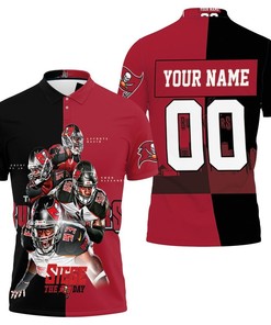 Look Good, Feel Great with Tampa Bay Buccaneers Siege The Day 3D Printed Personalized Polo Shirt