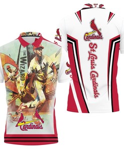 Look Like a Wizard with The Ozzie Smith 3D All-Over Print Polo Shirt