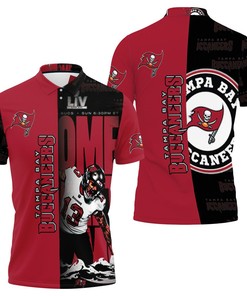 Look and Feel Good in Tampa Bay Buccaneers Mike Evans Home Sweet Home 3D All Over Print Polo Shirt