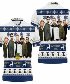Look and feel amazing with our Jersey 3D All Over Print Polo Shirt featuring Backstreet Boys Christmas