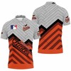 Look and feel incredible with our Jersey 3D All Over Print Polo Shirt featuring Baltimore Orioles team logo and colors.