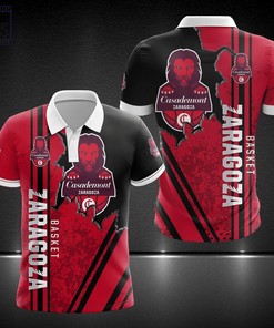 Look sharp on game day in this Casademont Zaragoza Polo Shirt, featuring the iconic team logo and stylish design.