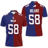Look stylish and show your allegiance with Buffalo Bills Matt Milano #58 Great Player Nfl Vapor Limited Polo Shirt