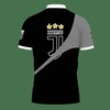 Looking for a chic new look? Try this Grey 3D Printed Juventus Tnt-Ht Polo Shirt Ver 1, made of Breathable Fabric